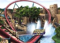 Busch Gardens Roller Coaster